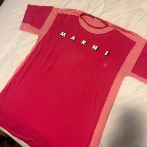 COPY - Over sized Little Girls Marni Logo Top